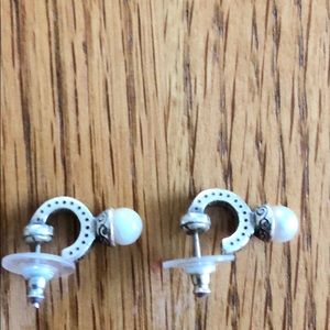 Brighton pearl posts earrings